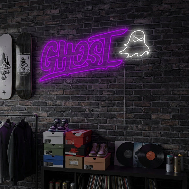 "Ghost" Neonschild
