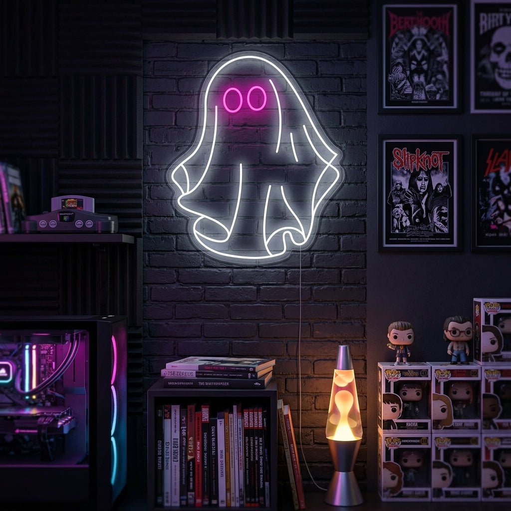 "Geist" Neonschild