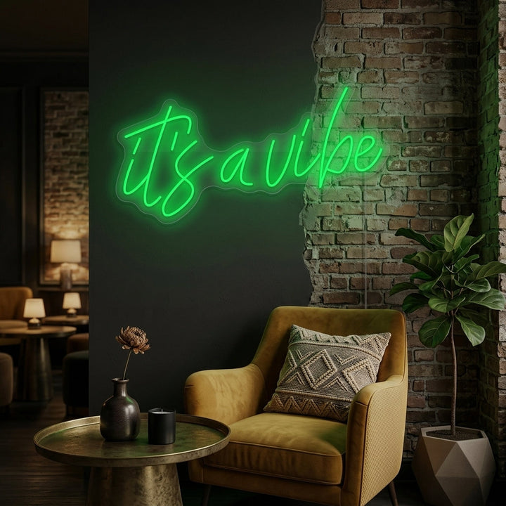 "It's a Vibe" Neonschild