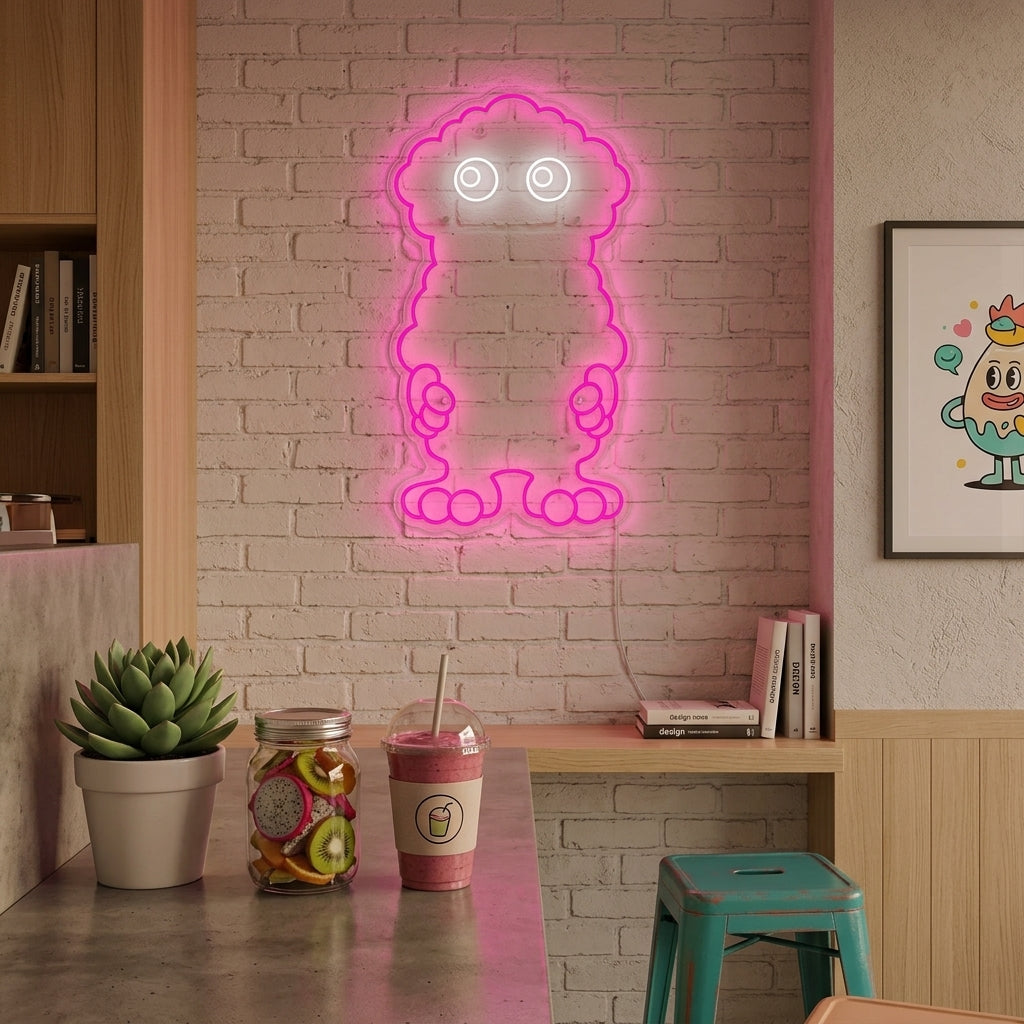 "Scoop" Neonschild