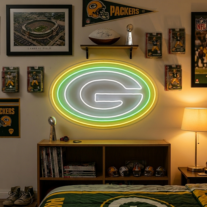 "Green Bay Packers" Neonschild