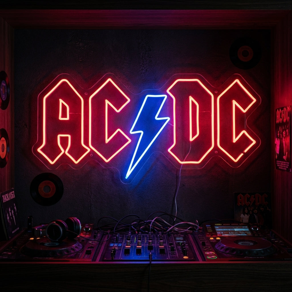 "ACDC" Neonschild