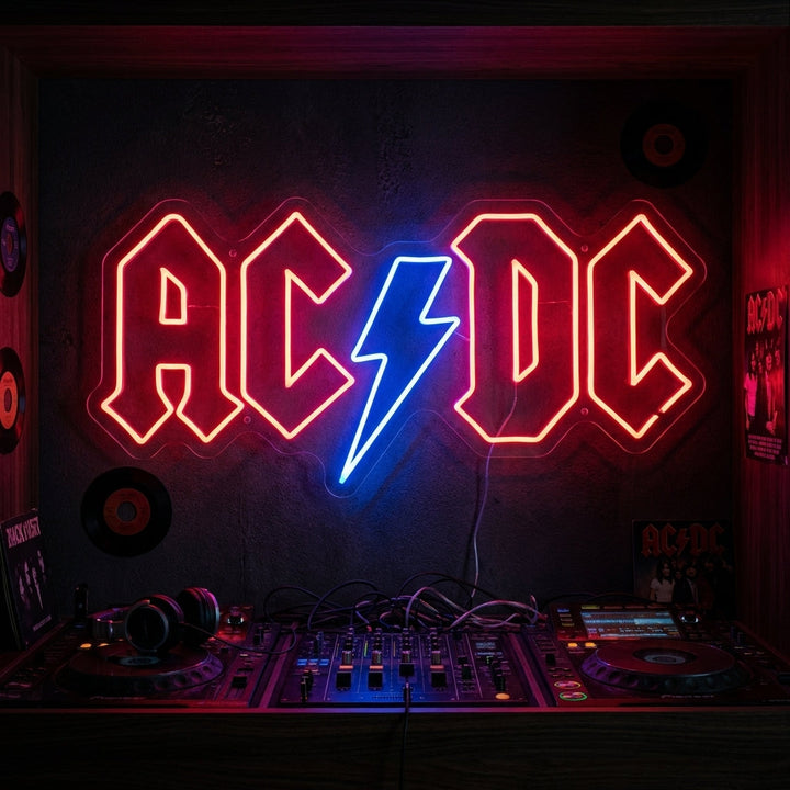 "ACDC" Neonschild