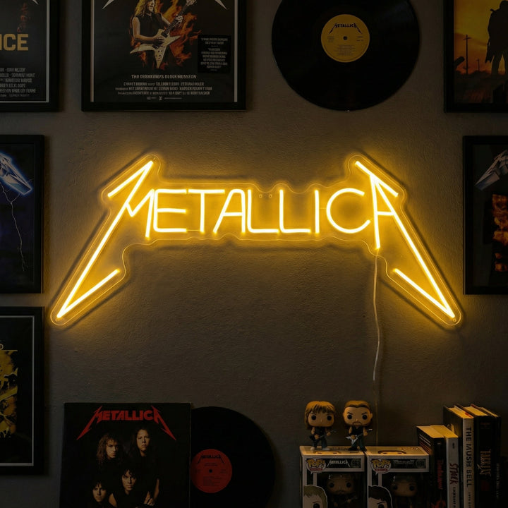 "Metallica" Neonschild