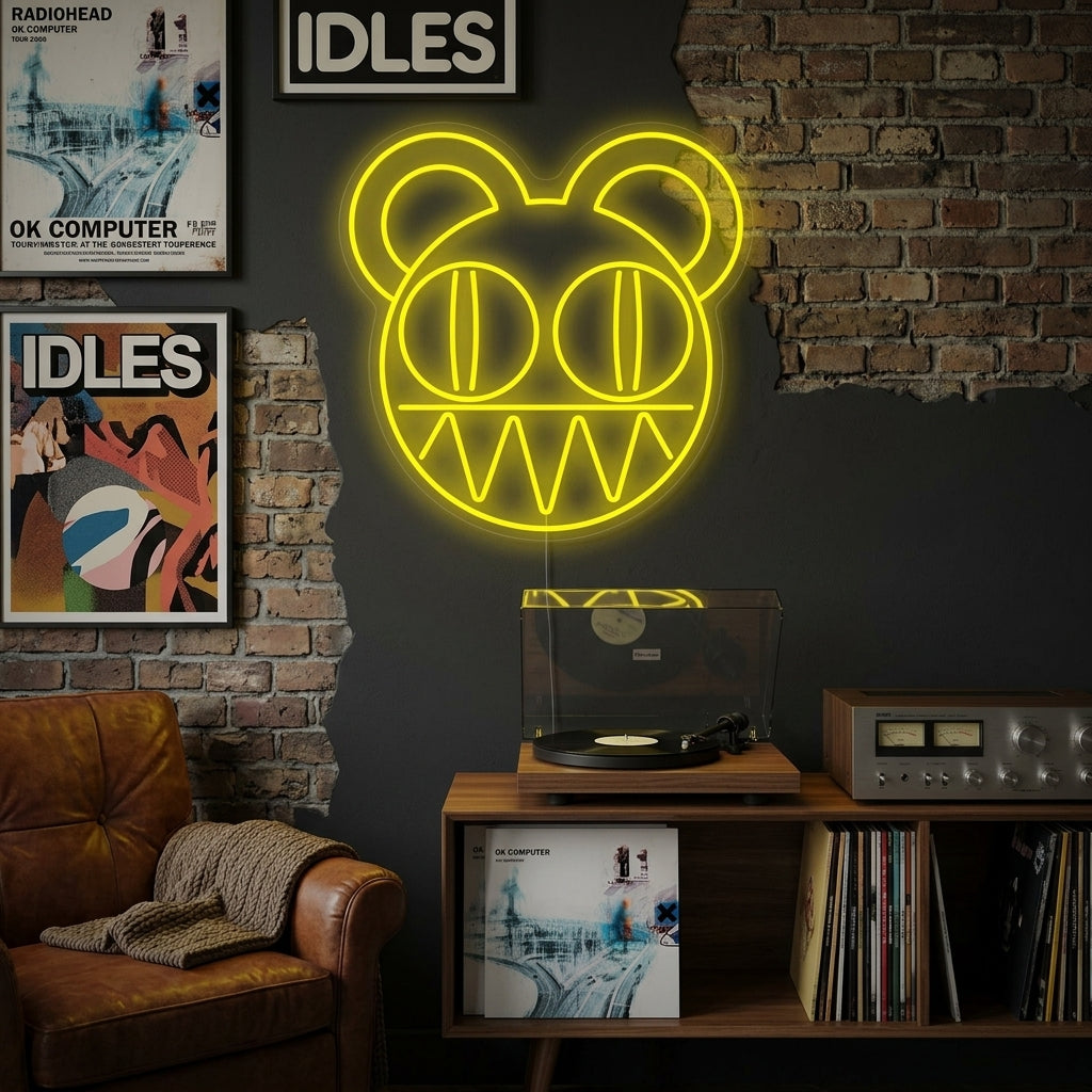 "Radiohead" Neonschild
