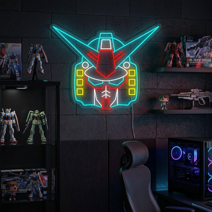 "Gundam Robot" Neonschild