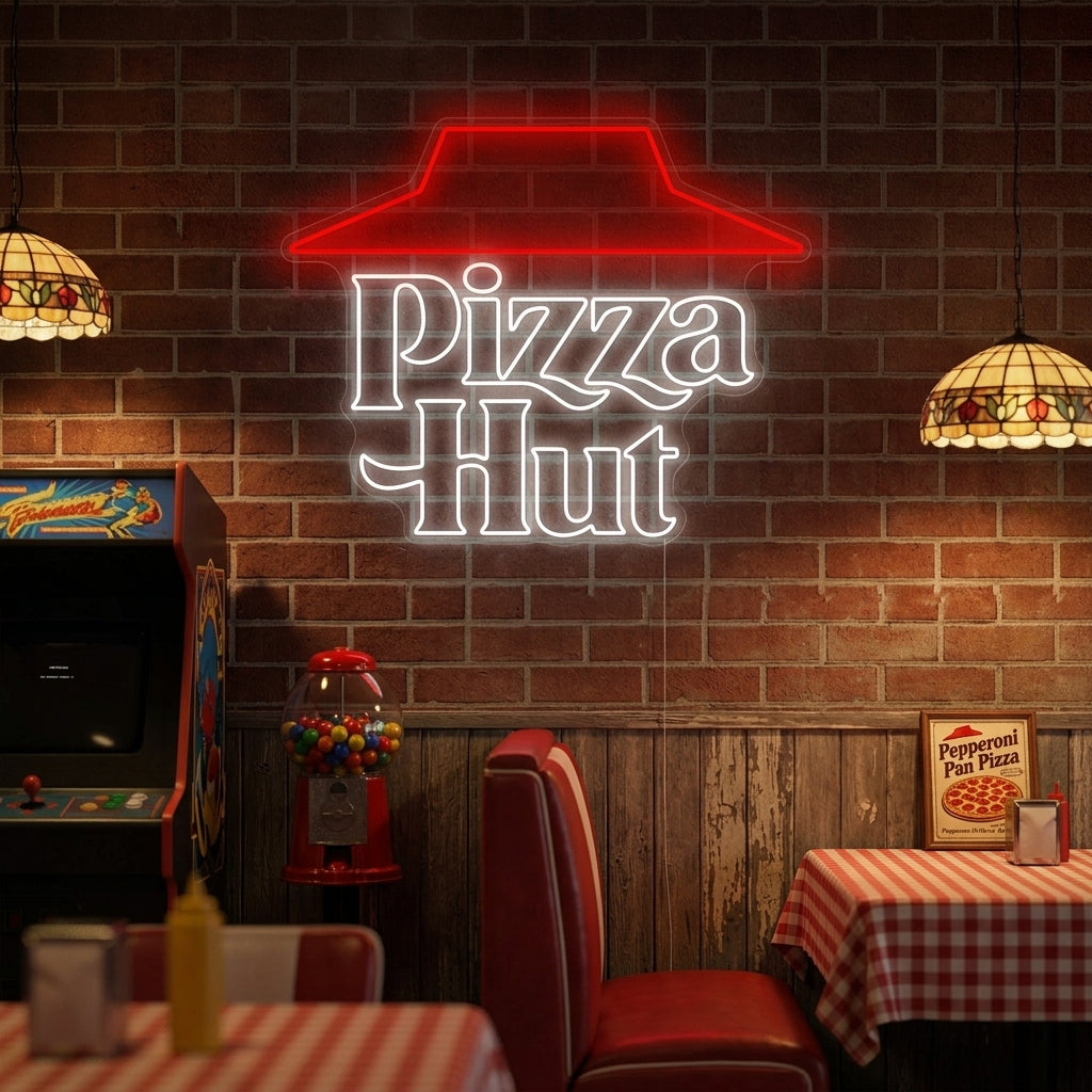 "Pizza Brand Logo" Neonschild