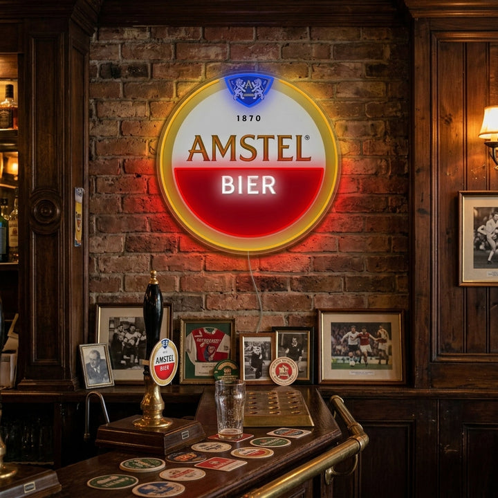 "Amstel-Logo" Neonschild