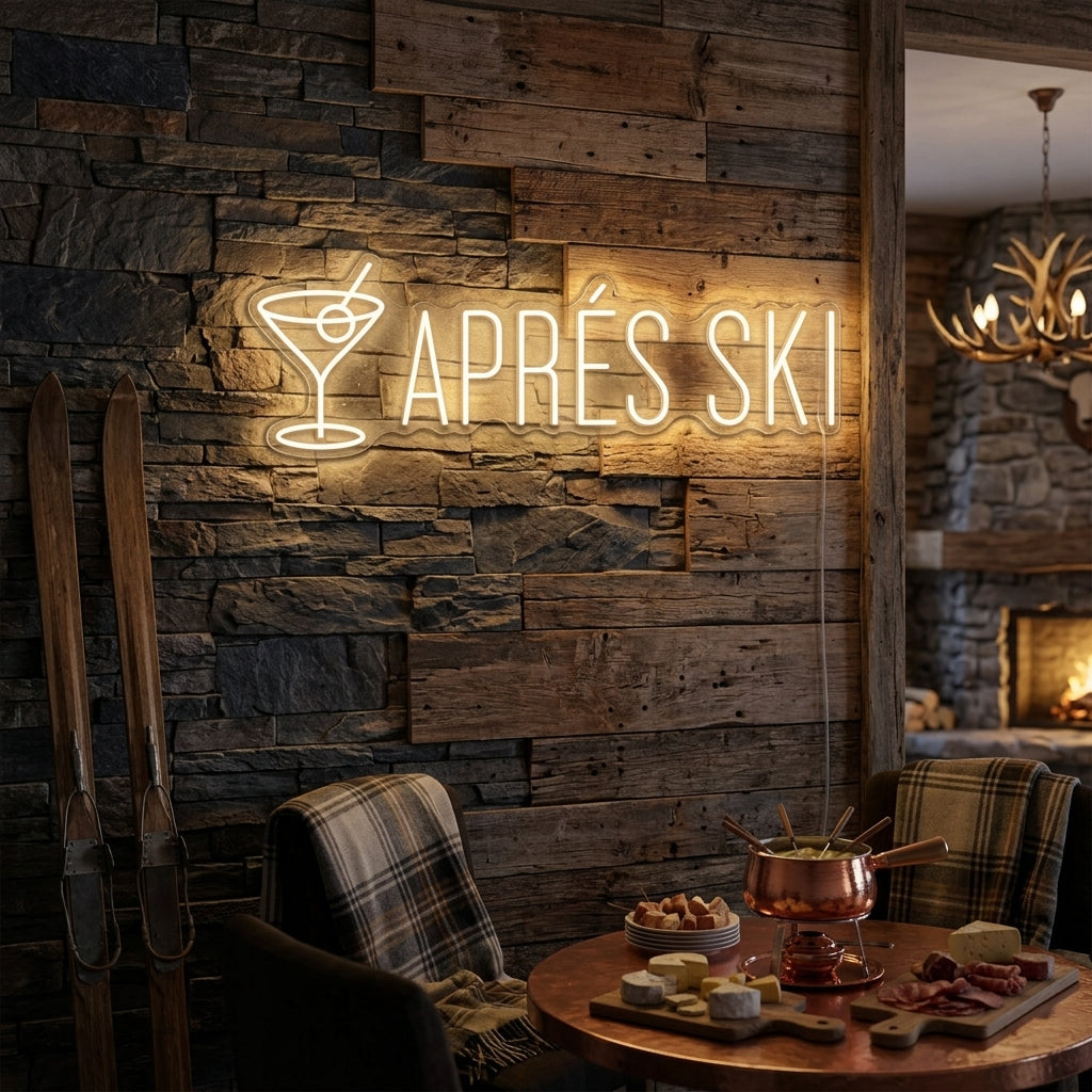 "Après Ski" Neonschild