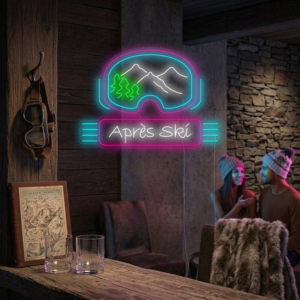 "Apres Ski" Neonschild