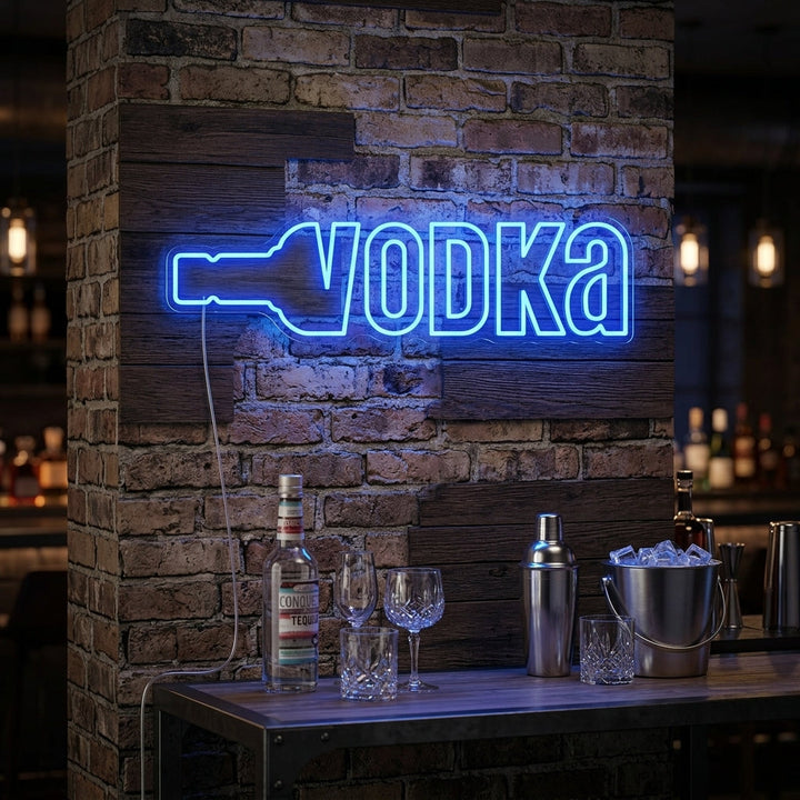 "Vodka" Neonschild