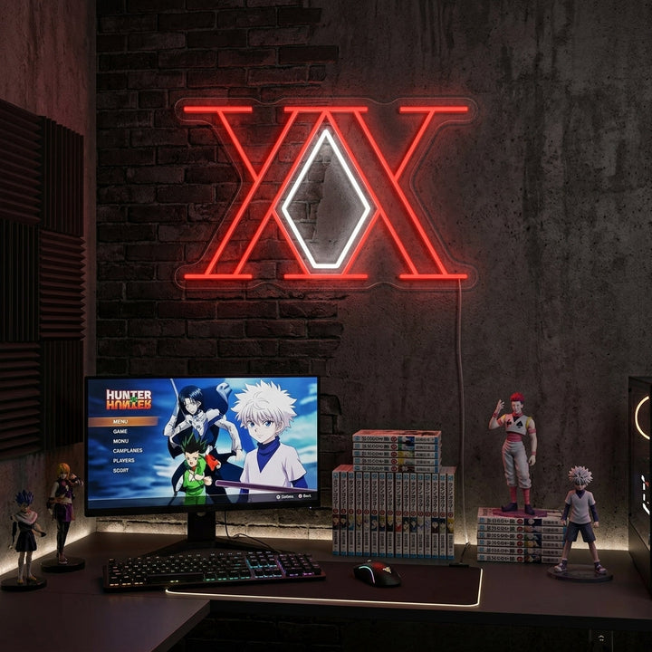 "Hunter X Hunter" Neonschild