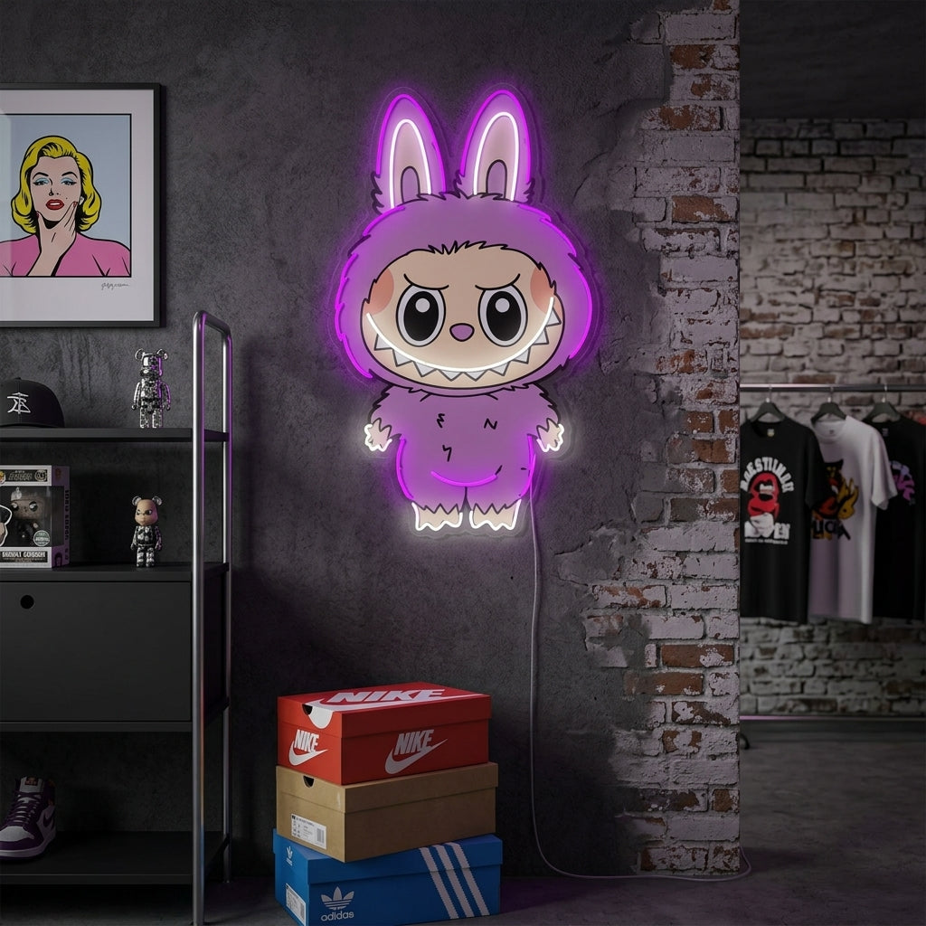 "The Monsters Labubu" Neonschild