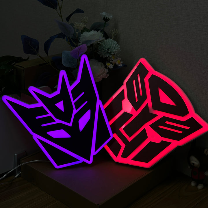 "Decepticons Zeichen, Film inspiriert" Neon Like