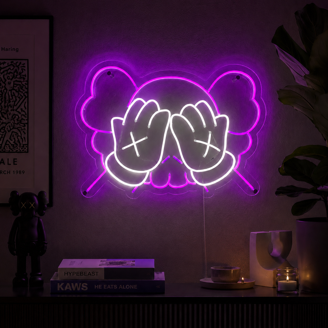 "KAW, Anime, Zimmerdekoration" Neonschrift