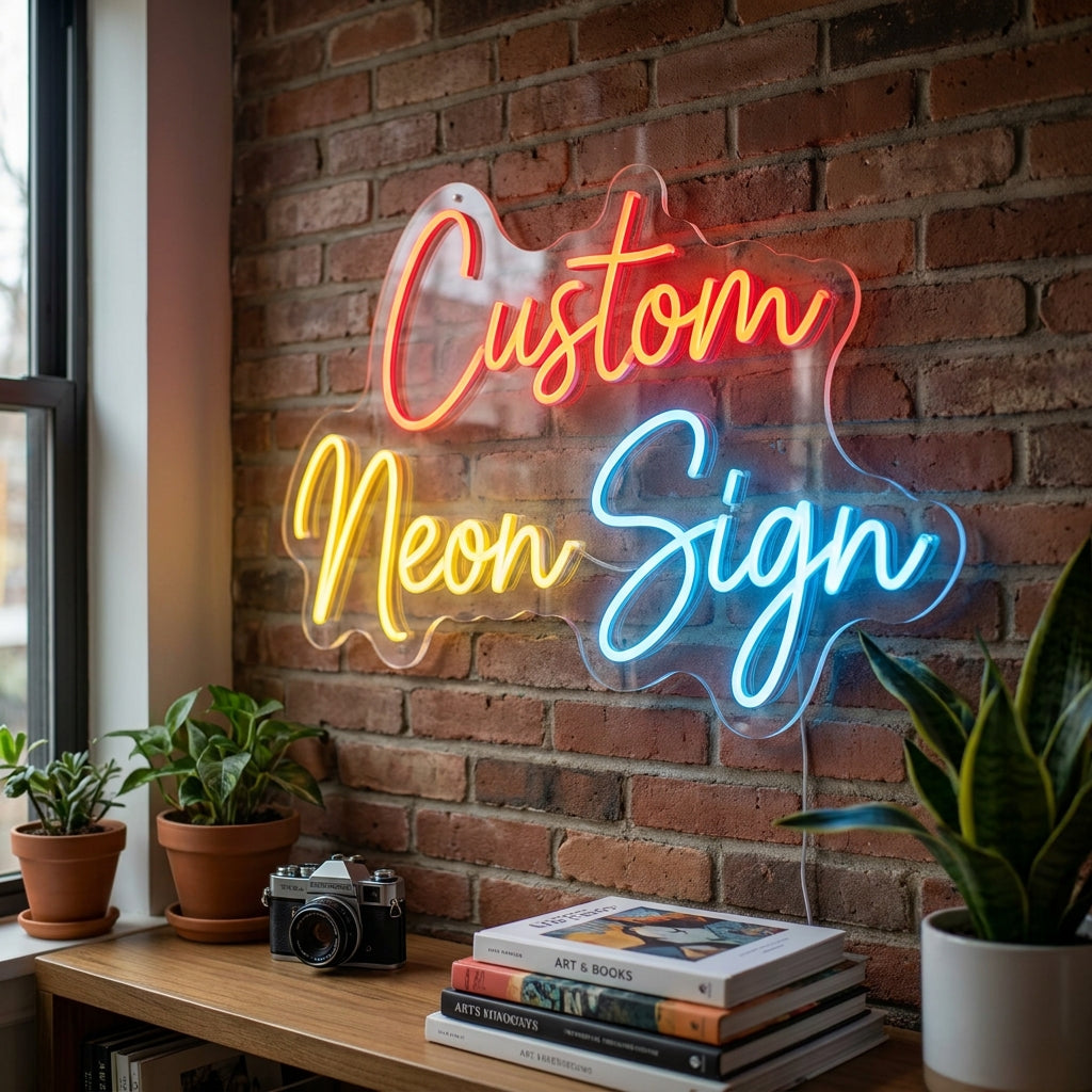 Individuelle Neon Schilder