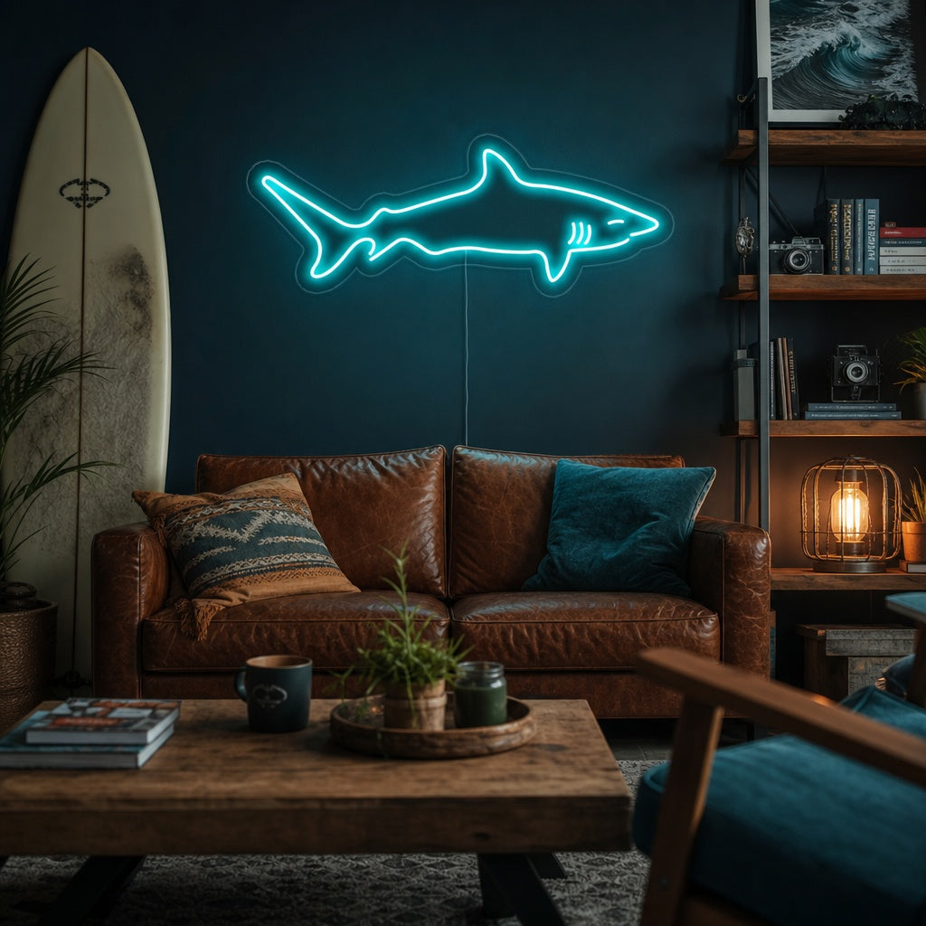 "Hai" Neonschrift