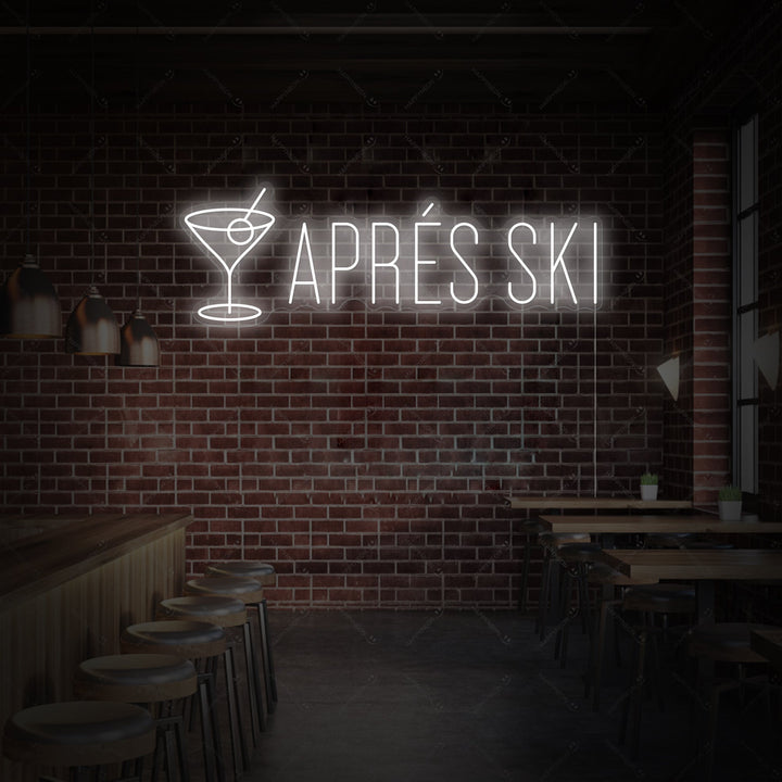 "Après Ski" Neonschild