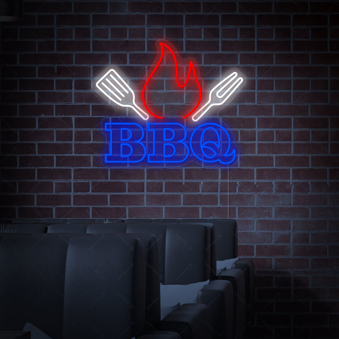 "BBQ" Neonschild