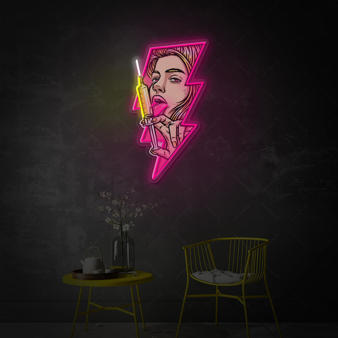 "Schönheits-Boost" Neonschild