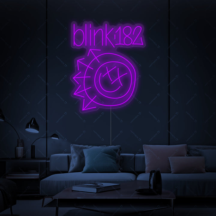 "Blink 182" Neonschild