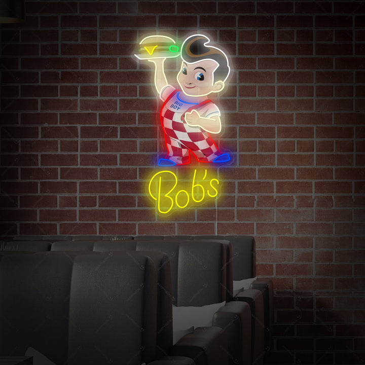 "Bob's Burgers" Neonschild, Big Boy Neonschild