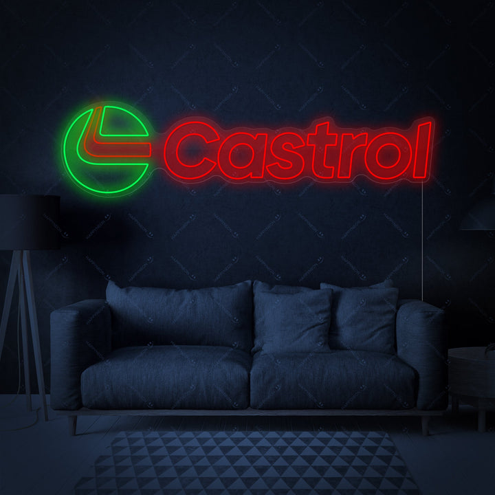 "Castro-Logo" Neonschild