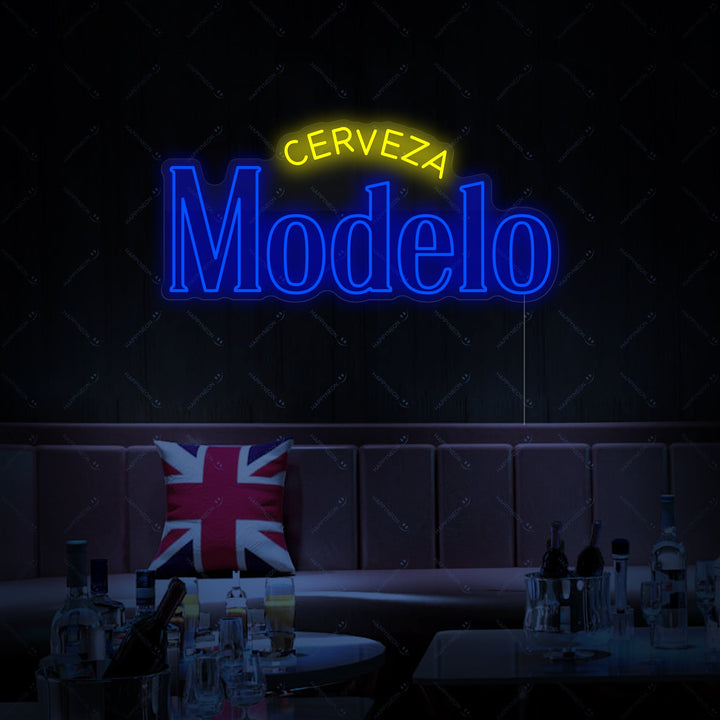 "Cerveza Modelo" Neonschild