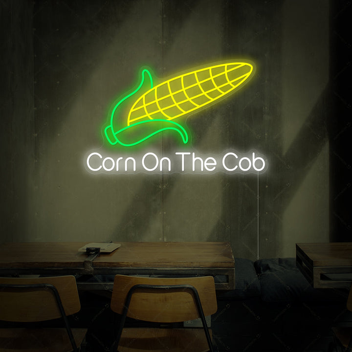 "Corn On The Cob" Neonschild