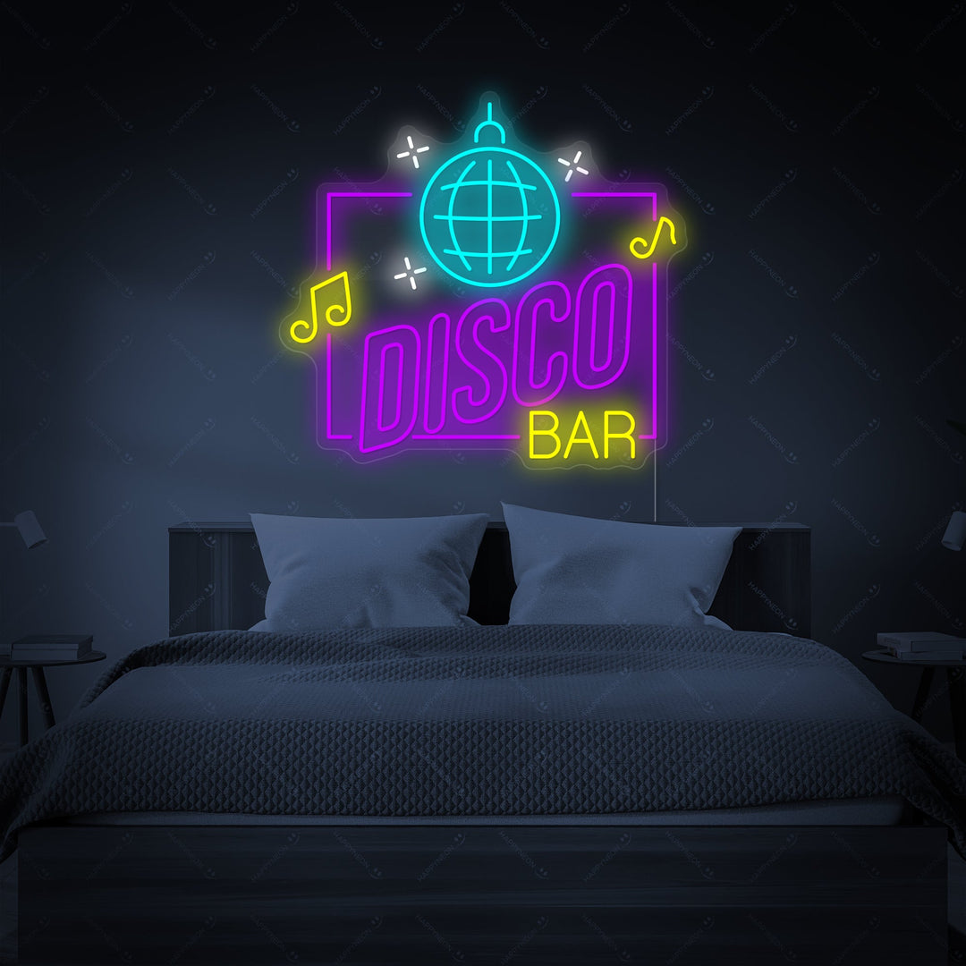 "Disco Bar" Neonschild