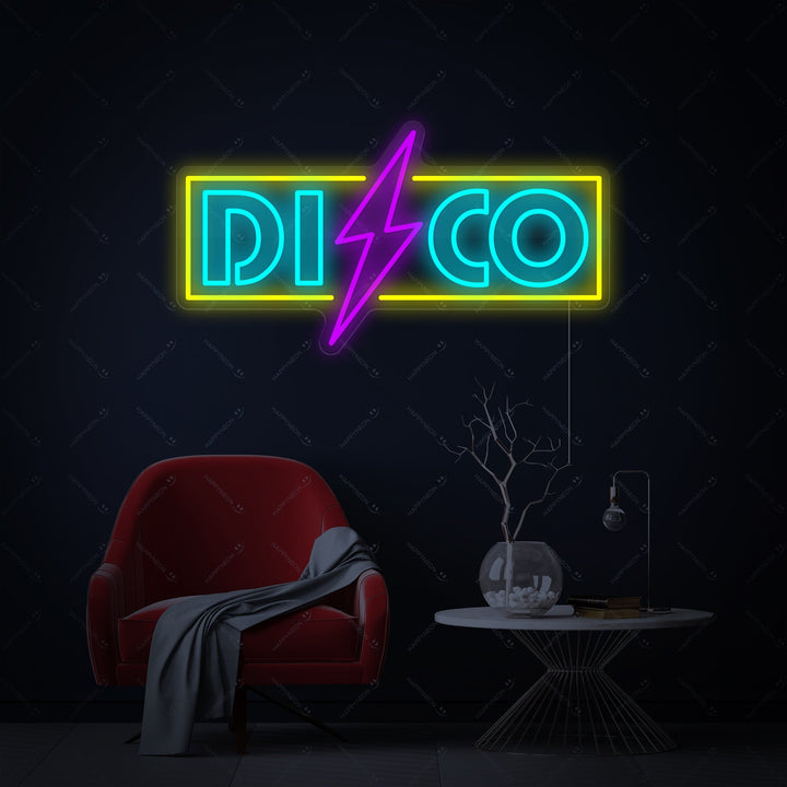 "Disco" Neonschild