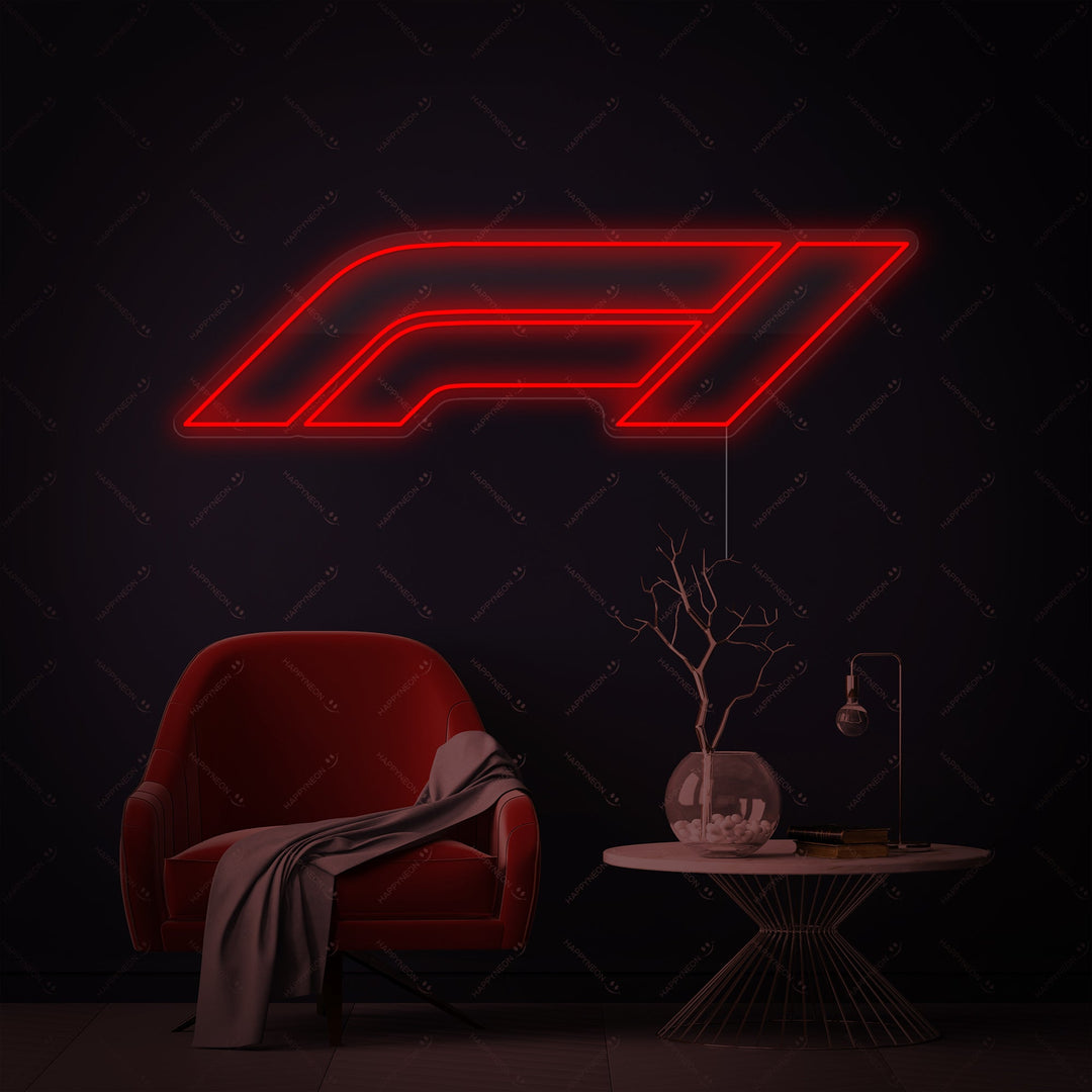 "F1-Logo" Neonschild