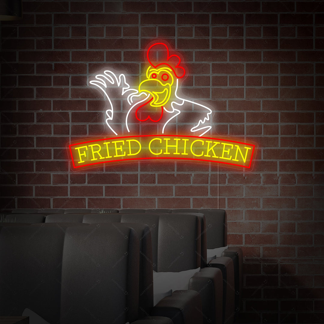 "Fried Chicken" Neonschild