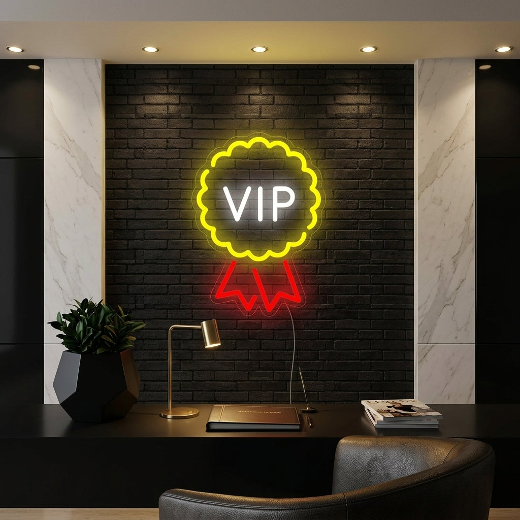 "VIP-Raum, VIP-Lounge" Neonschrift