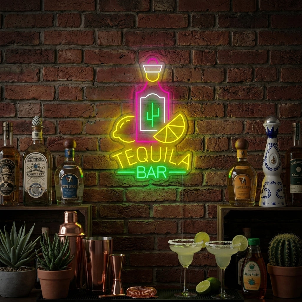"Tequila Bar" Neonschild