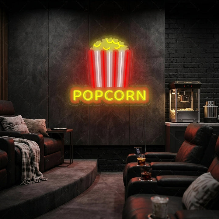 "popcorn" Neonschild