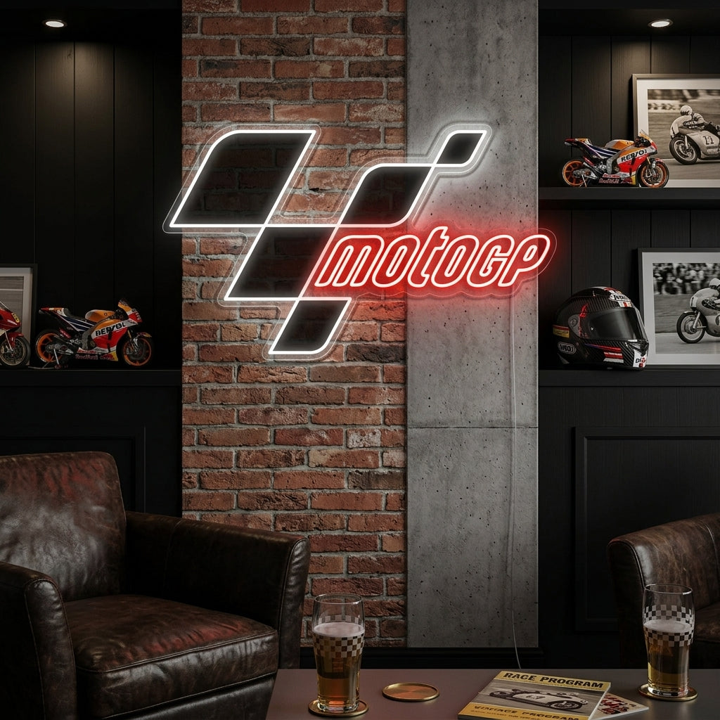 "Moto GP-Rennlogo" Neonschild