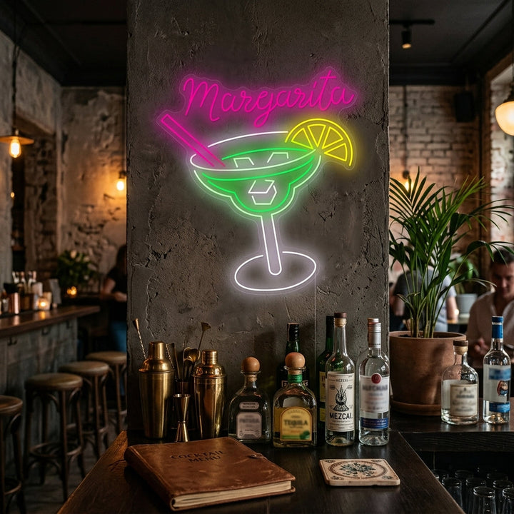 "Margarita" Neonschild