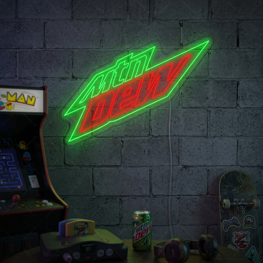 "Mountain Dew" Neonschild