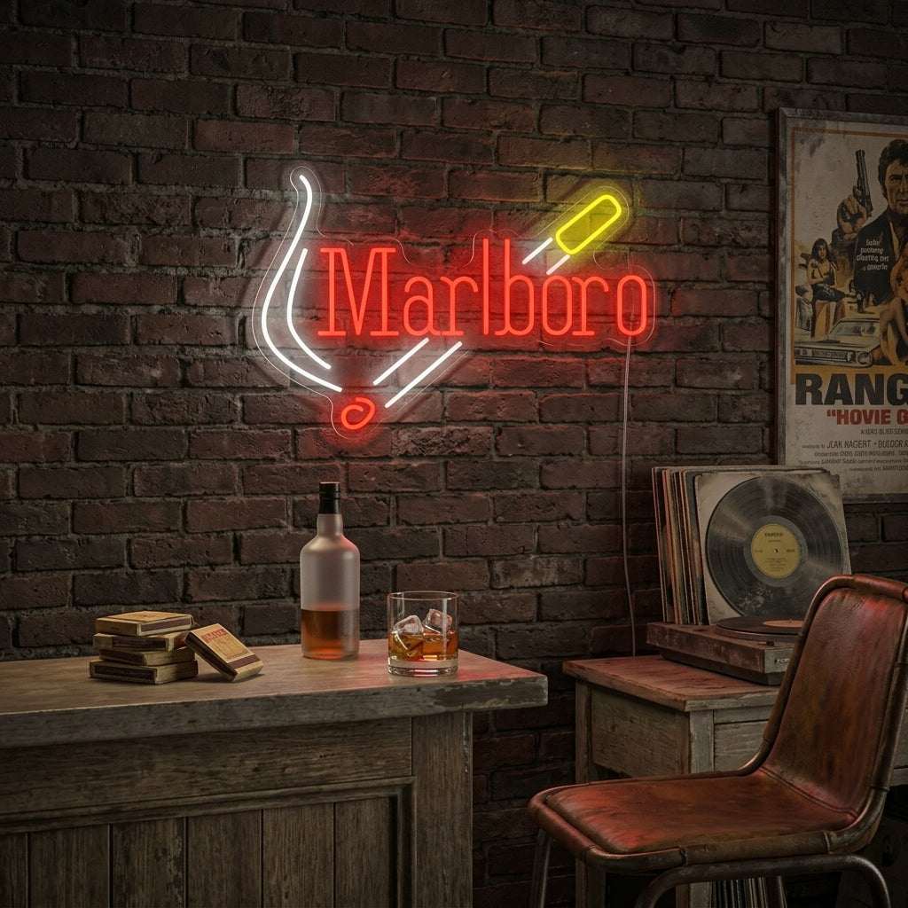"Zigaretten-Logo" Neonschild