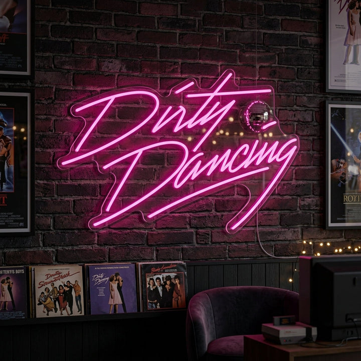"Dirty Dancing" Neonschrift