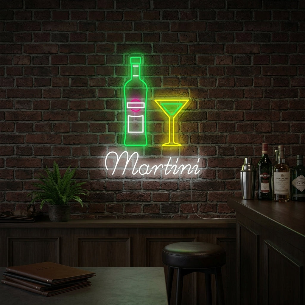 "Martini" Neonschild