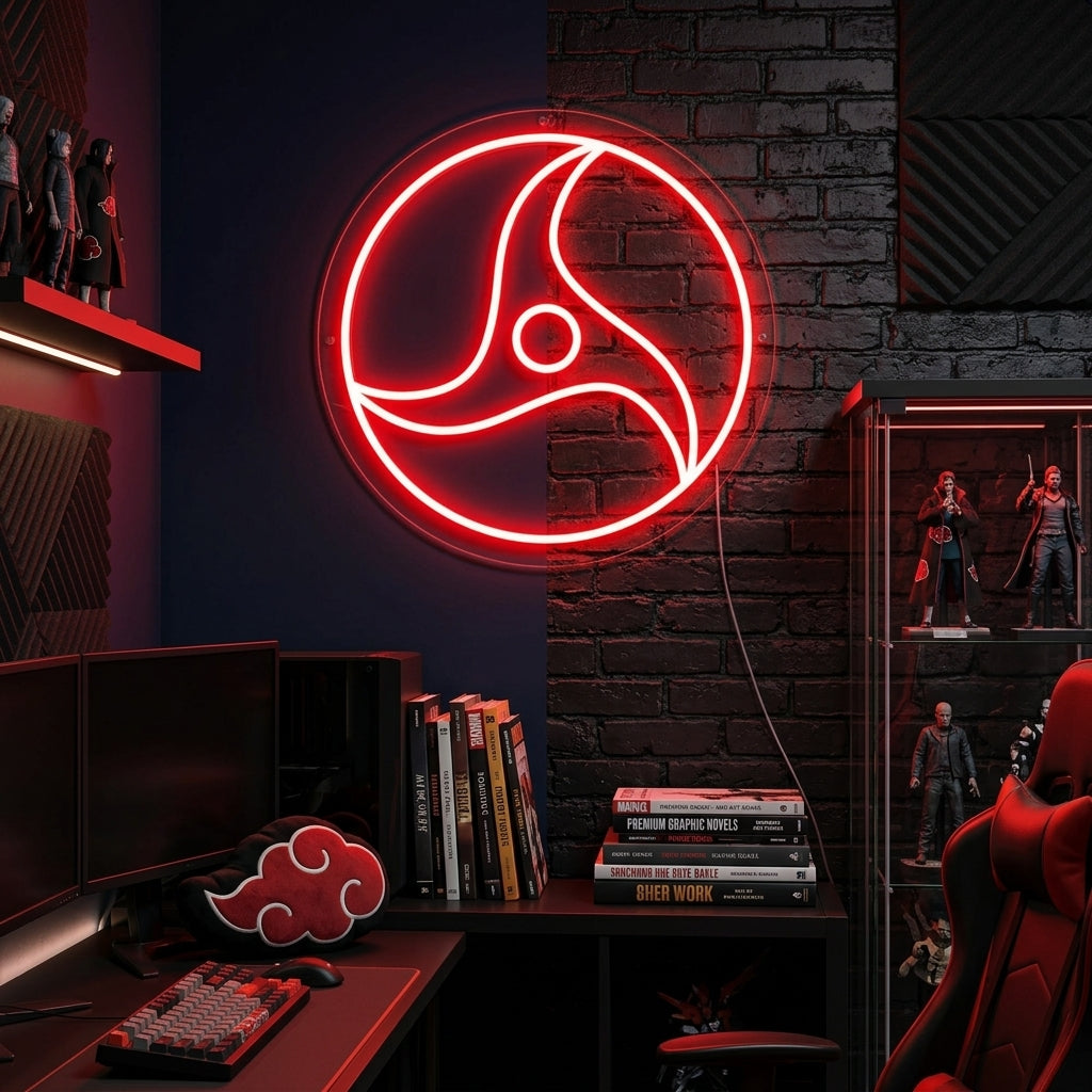 "Akatsuki" Neonschrift