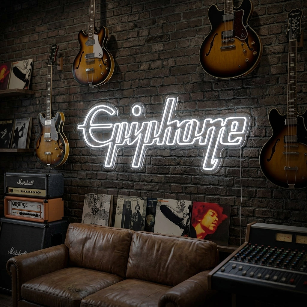 "Epiphone" Neonschild