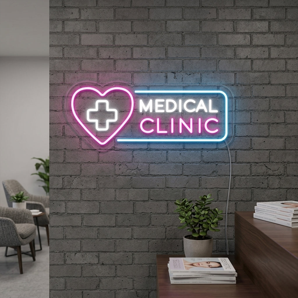 "Medical Clinic" Neonschrift