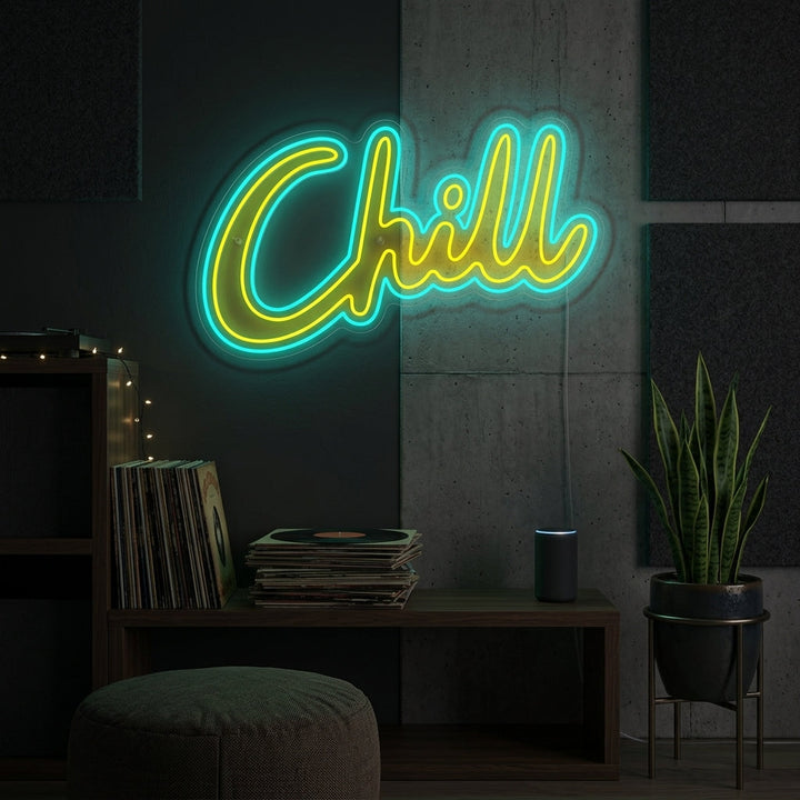 "Chill" Neonschild