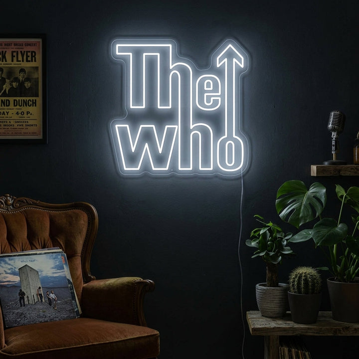 "The Who" Neonschild