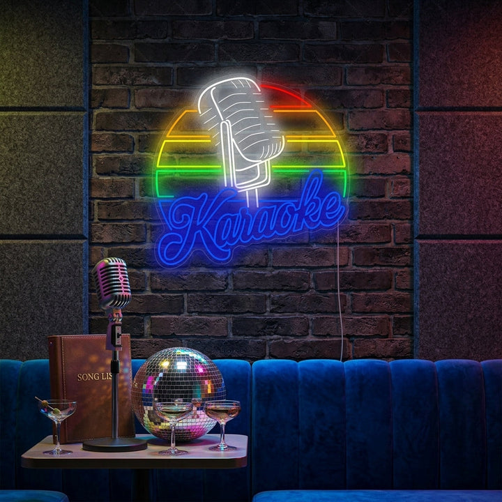 "Karaoke" Neonschild