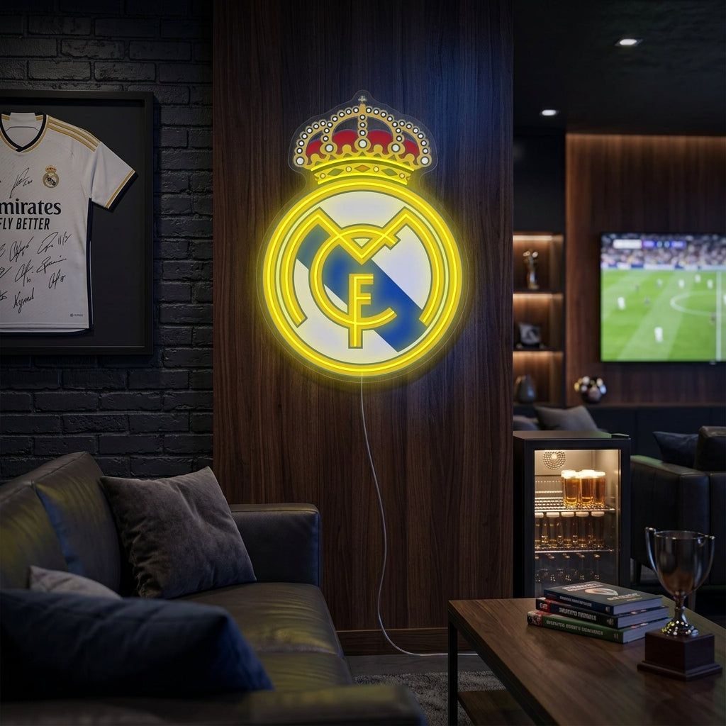 "Real Madrid-Logo" Neonschild