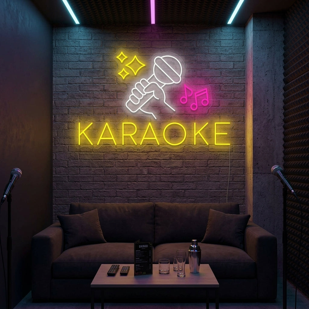 "Karaoke" Neonschild